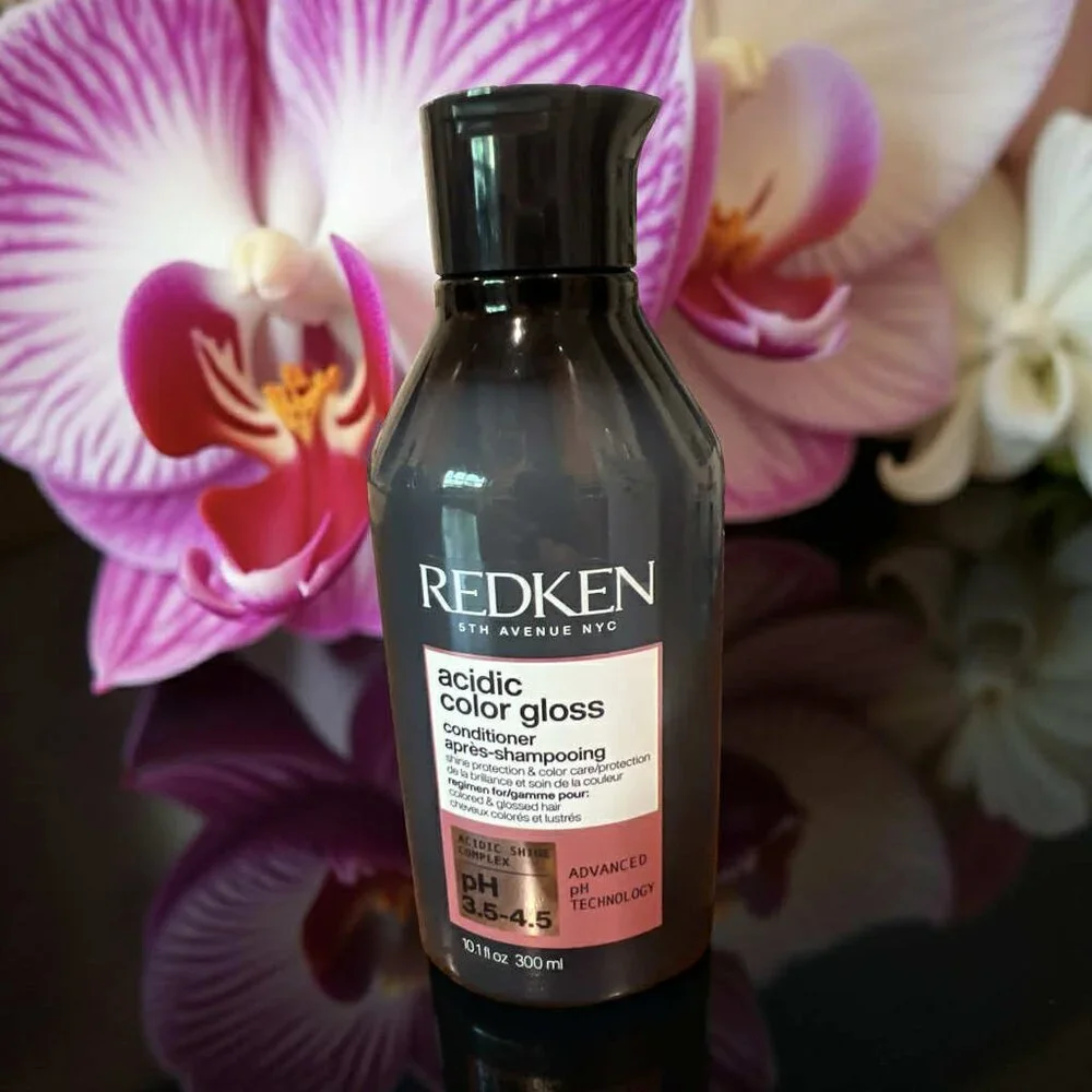 Redken Acidic Color Gloss Shampoo Conditioner 10.1 oz & Lightweight Shine Oil